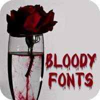 Bloody Font for FlipFont , Cool Fonts Text Free on 9Apps