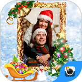 FREE-ZCAMERA XMAS DECO STICKER أيقونة