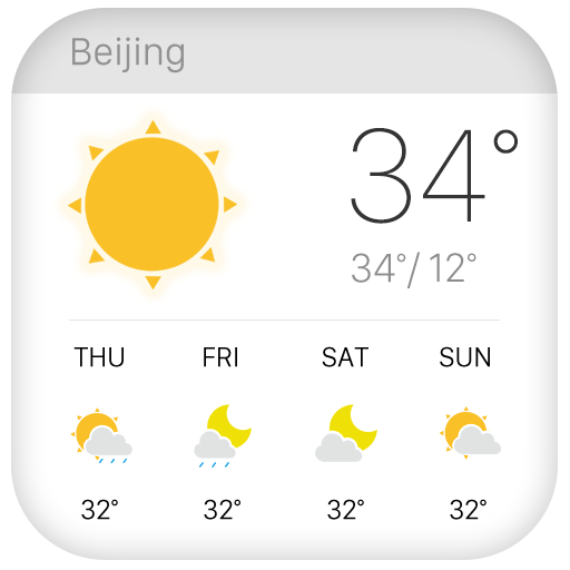 The Weather Widget Forecast icon