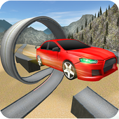 Car Stunts Dangerous Roads icon