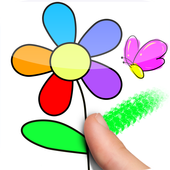 Color Draw &amp; Coloring Books icon
