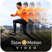 Slow Motion Video Editor : Edit Fast &amp; Slow Motion أيقونة