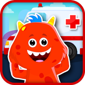 🏥 My Monster Town - Free Doctor Games For Kids 🏥 icon