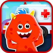 🏥 My Monster Town - Free Doctor Games For Kids 🏥