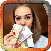 Earn playing on the phone icon