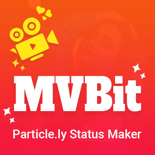 MVBit Music Master Particle.ly Video Status Maker icon