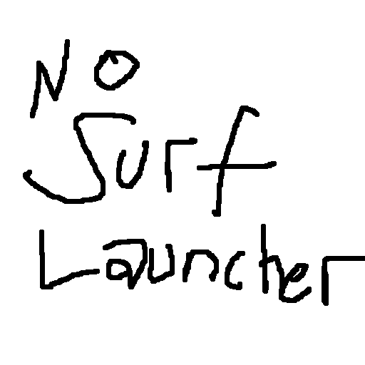 No Surf Launcher icon