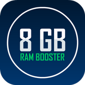 8GB RAM Booster, Cleaner, Boost Speed-Save Battery أيقونة