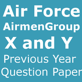 Airforce Airmen Group X and Y Question Papers icon