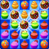 CupCake Jam Match 3 icon