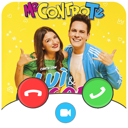 Fake Chat   video call (Simulation) icon