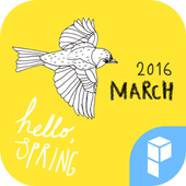 Lara Calendar03-Spring Is Here أيقونة
