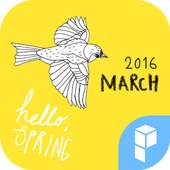 Lara Calendar03-Spring Is Here on 9Apps