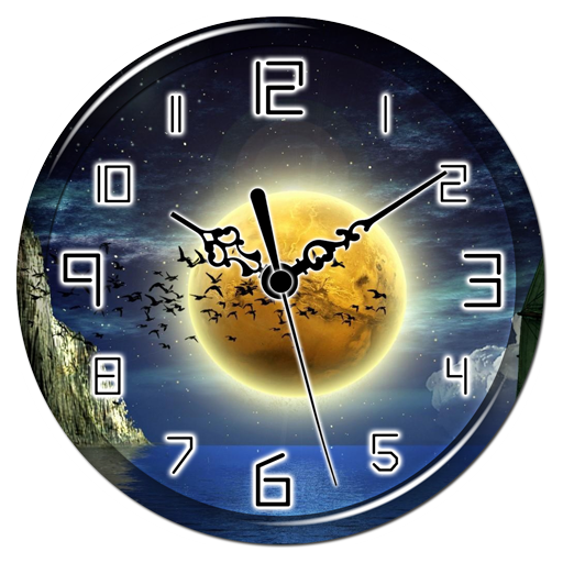 Moon Clock Live Wallpaper icon