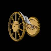 3D Clock live wallpaper