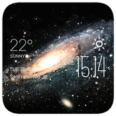 Galaxy1 weather widget/clock icon