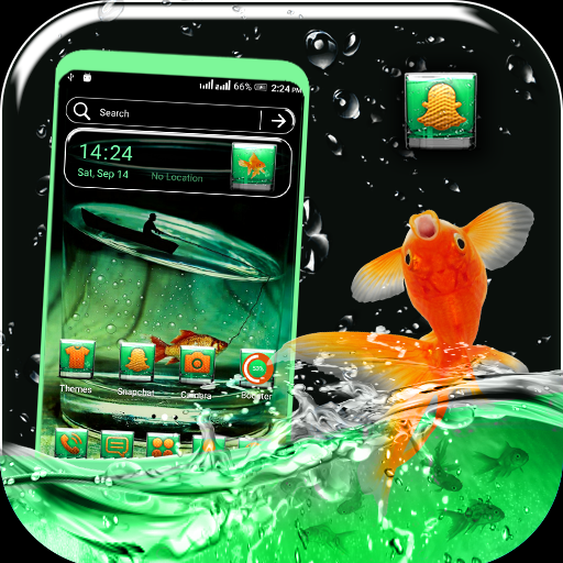 Glass Fisherman Launcher Theme icon