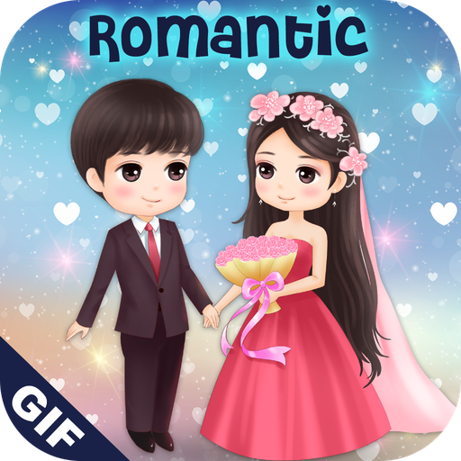 Romantic GIF : Romantic Love Stickers for Whatsapp icon