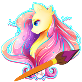 How to draw Little Pony Game icon