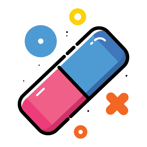 Rubber: erase "running in the background" notifs icon