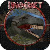 Jurassic craft - dino hunter icon