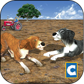 Angry Dog Hero Street Fighting Simulator icon