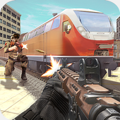 Commando Mission Train Shoot icon