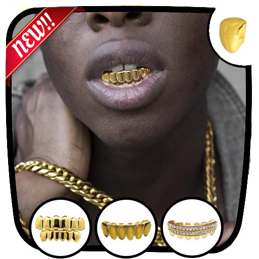 Gold Teeth Photo Editor icon
