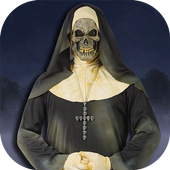 Nun and horror game icon
