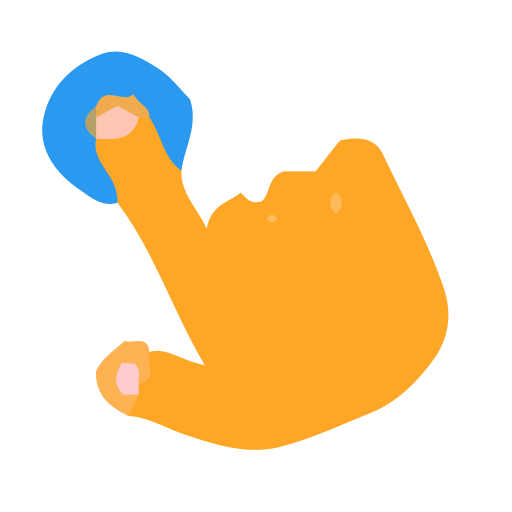 Simple Clean Button icon