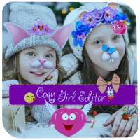 Sweet Girl-Photo Square Editor