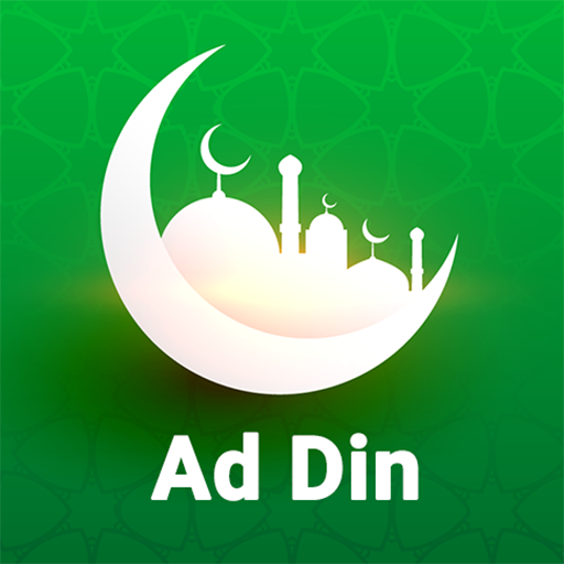 Ad Din - Quran Adzan Sholat Kajian Qiblat Game icon