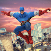 Grand Flying Superhero Vs City Gangsters icon