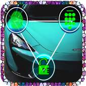 Luxury Car Lock Screen Fingerprint & Car Wallpaper