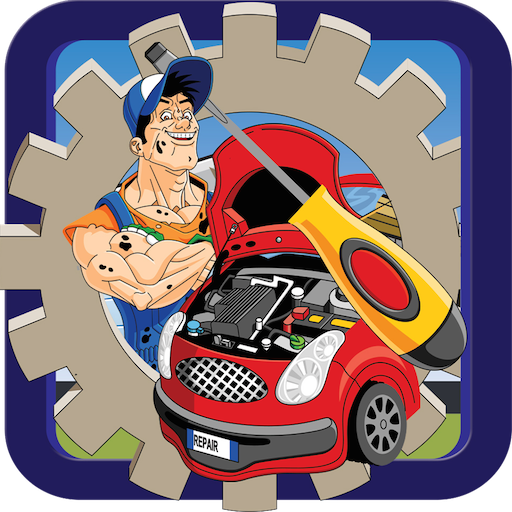 Engine Repair Mechanic Shop icon
