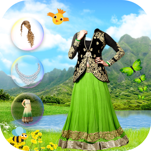 Women Photo Suit editor icon