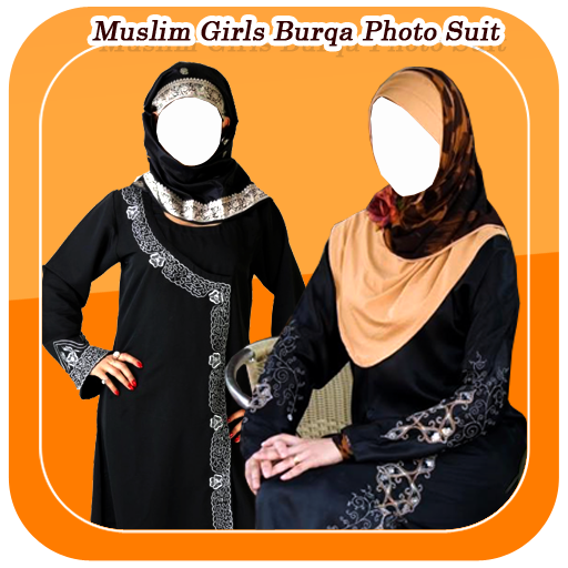 Muslim Girls Burqa Photo Suit icon
