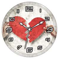 Broken Heart Clock Live WP on 9Apps