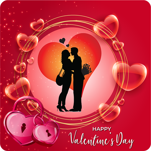 Happy Valentine's Day Photo Frame 2021:  Romantic icon