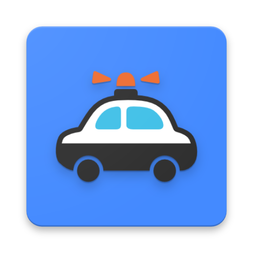 Police Chasing Coins icon