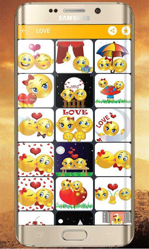 Love Gif emojis 1 تصوير الشاشة