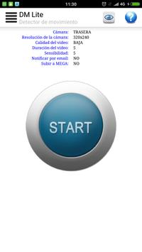 Detector de Movimiento Lite screenshot 1