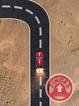 Finger Driver Racing screenshot 1