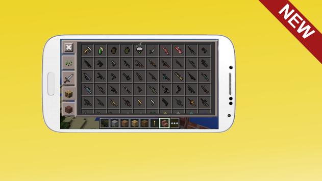 Gun Mod For MCPE 2 تصوير الشاشة