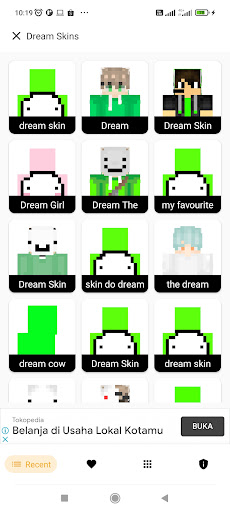 2K Dream Skins for Minecraft 4 تصوير الشاشة
