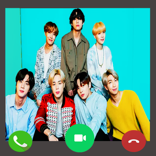 Bts Fake Video Call Chat Prank icon