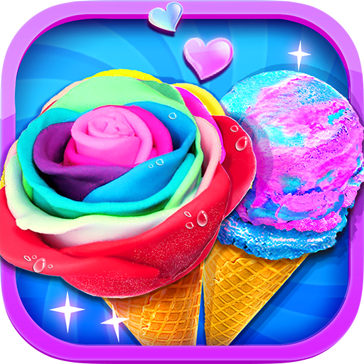 Unicorn Ice Cream Sundae - Ice Desserts Maker icon