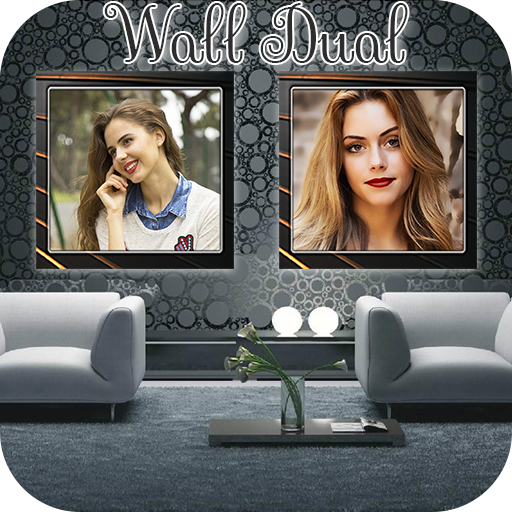 Wall Dual Photo Frame icon
