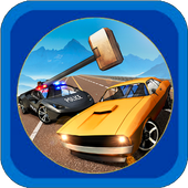 The Race Car With the Police icon