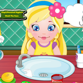 Baby Wash Cleaning Game icon